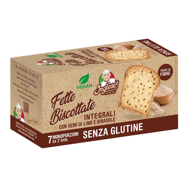 English Wholemeal Rusks Gaia 200g