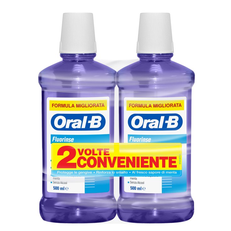 Oral-B® Fluorinse Mouthwash 2X500ml