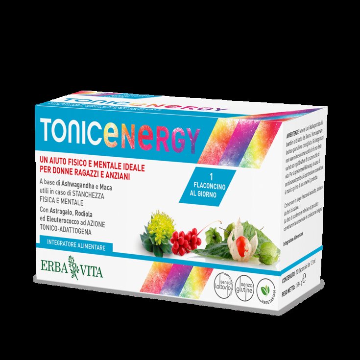 TonicEnergy Erba Vita 10 Vials of 12ml