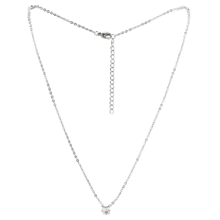 NECKLACE WITH FLOWER STONES