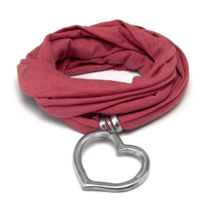 JEWEL CLOSURE SCARF