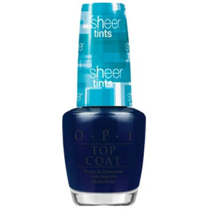 OPI Blue Colored Top Coat