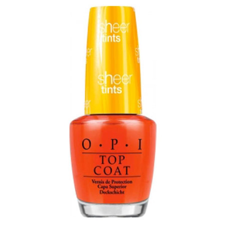 OPI Red Colored Top Coat