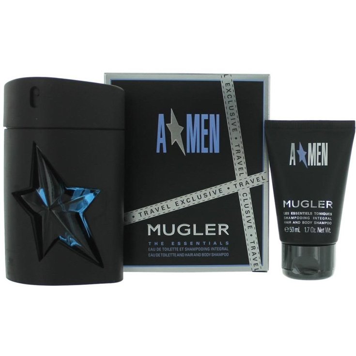 Thierry Mugler Angel For Men Eau De Toilette Spray 100ml Set 2 Parts 2018