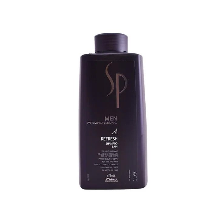Wella System Professional Men Refresh Shampoo 1000ml