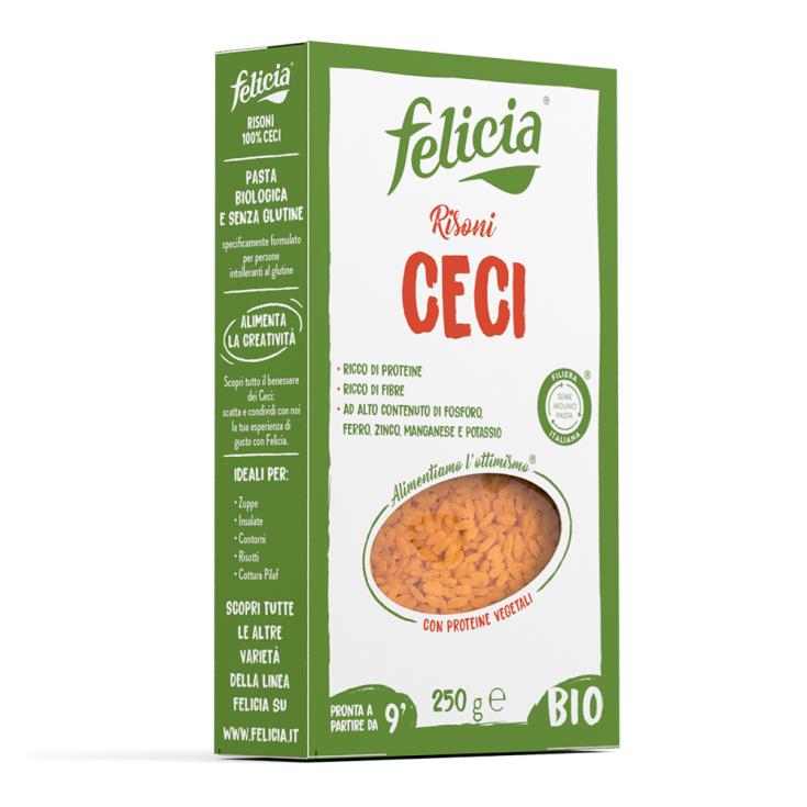 Rice Chickpeas Felicia Bio 250g