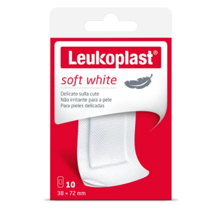 LEUKOPLAST SOFT WHITE72X38 10P