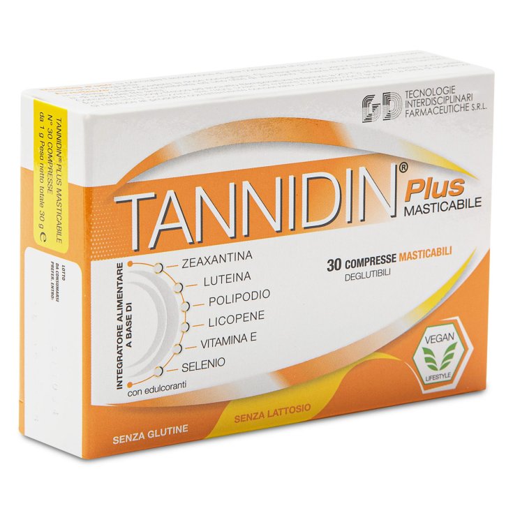 Tannidin Plus Chewable Gd 30 Tablets