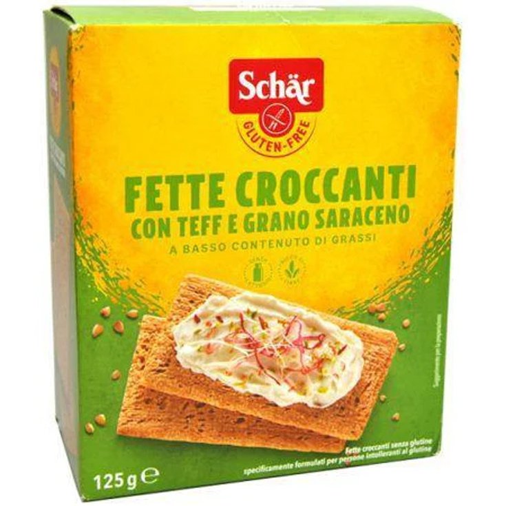 Crunchy Slices With Teff And Buckwheat Schar 125g