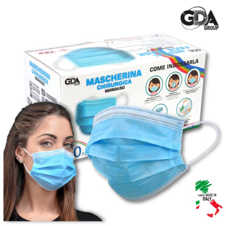 Surgical Mask Gda-Mask 01 50 Pieces