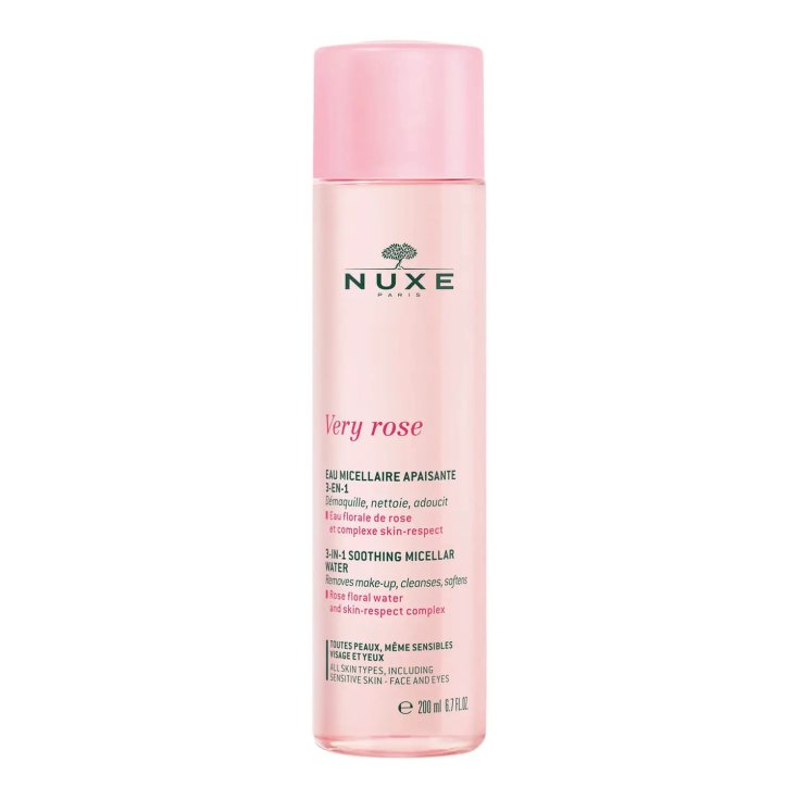 Very Rose Soothing Micellar Water 3 in 1 Nuxe 200ml