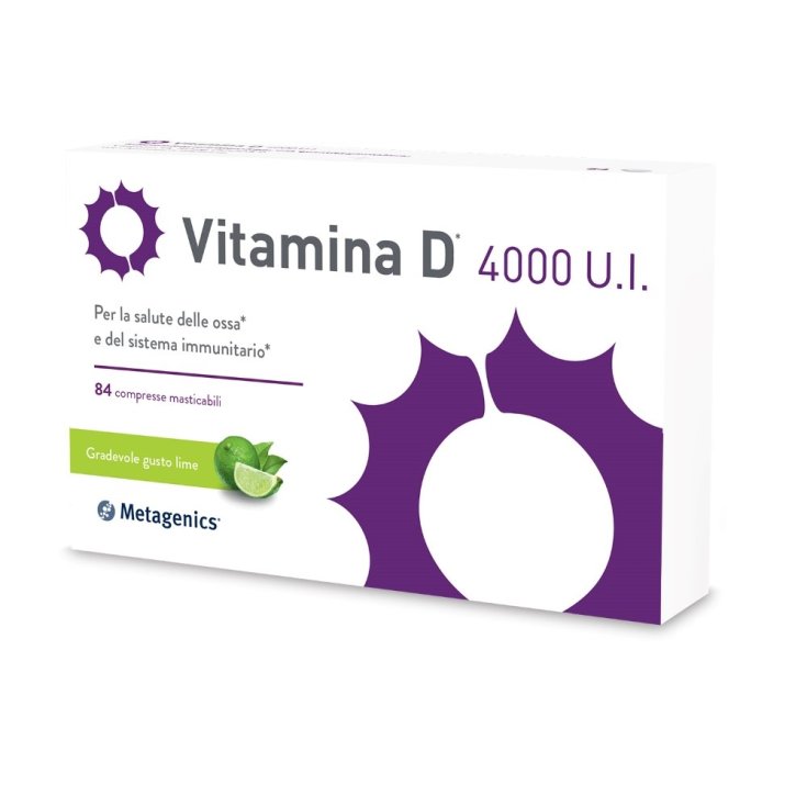 Vitamin D 4000 IU Metagenics ™ 84 Chewable Tablets