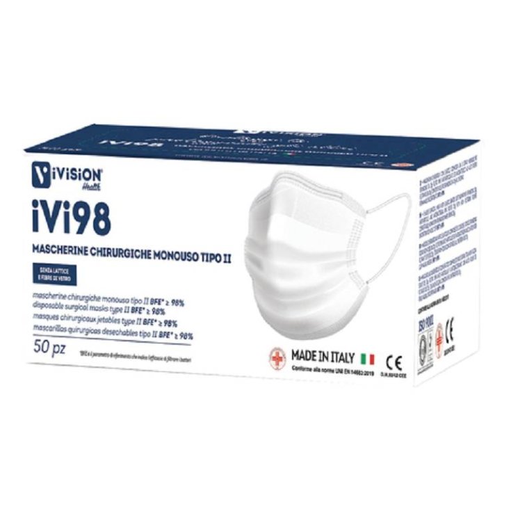 IVI98 CHIR II MASK 50PCS