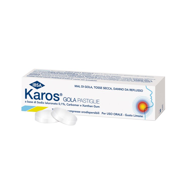 Karos gola 20 pastiglie a € 12,07 su Farmacia Pasquino