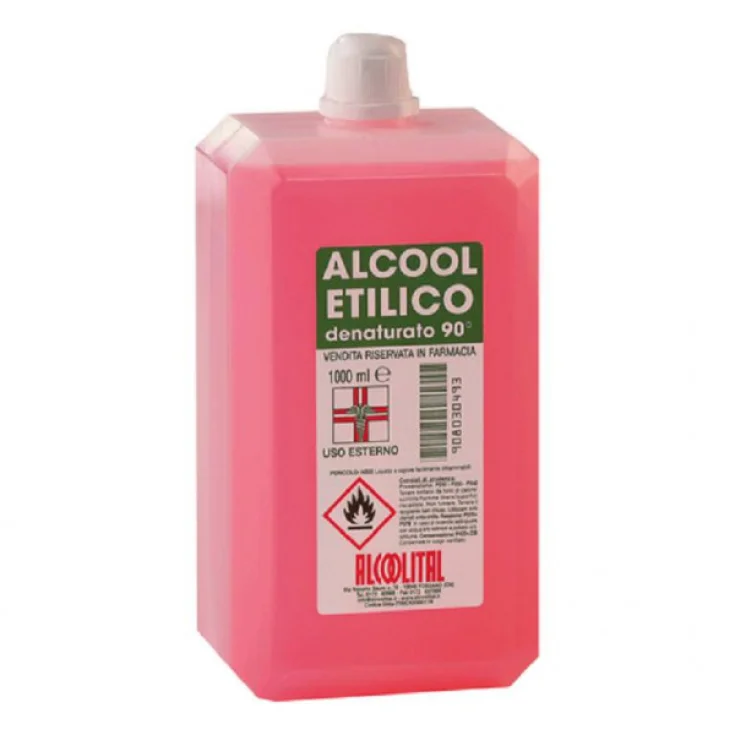 ALCOOL ETIL DENAT 90% 1L