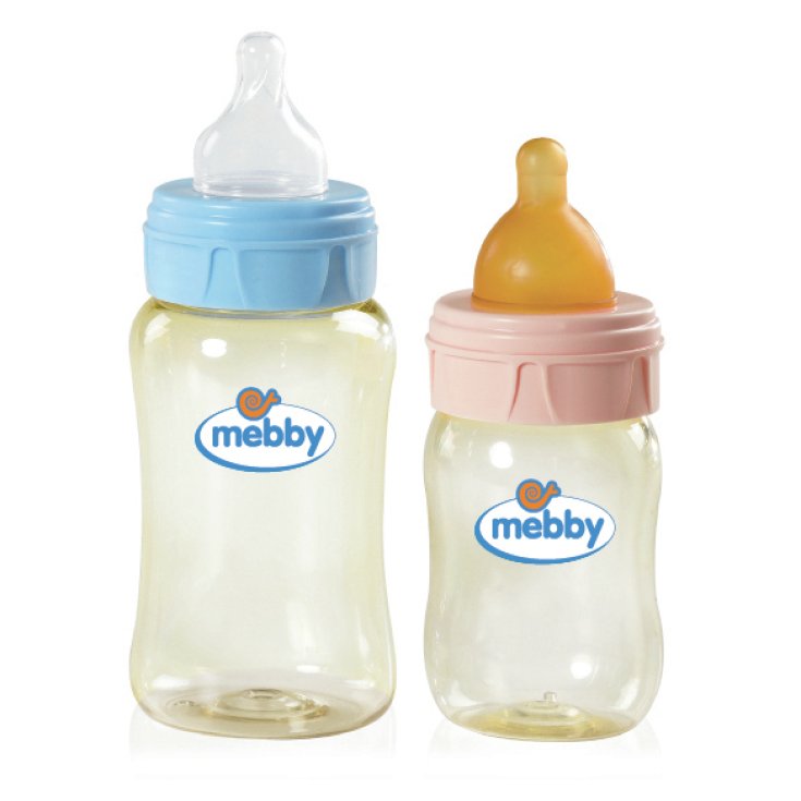 MEBBY BIB PES 150ML LATTICE BL