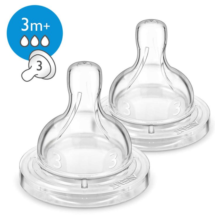 Teat Anticolic 3m Philips Avent 2 Pieces