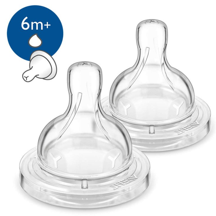 Natural Anti-Colic Y 6m Philips Avent Teat 2 Pieces