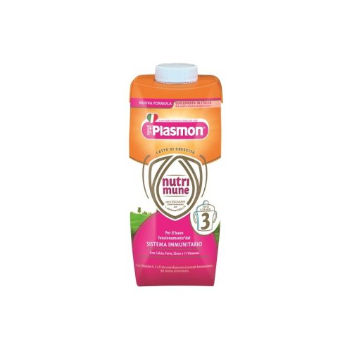 Plasmon nutri-mune 3 liquid milk 12 months + 18 pieces 500 ml