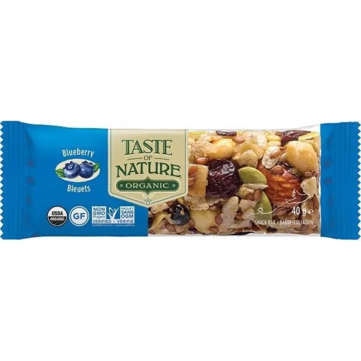 TASTE ORGANIC BLUEBERRY BAR