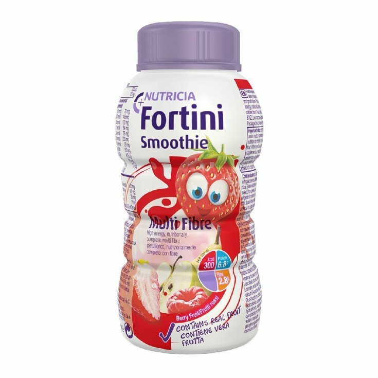 Fortini Smoothie Multi Fiber Red Fruits Nutricia 200ml