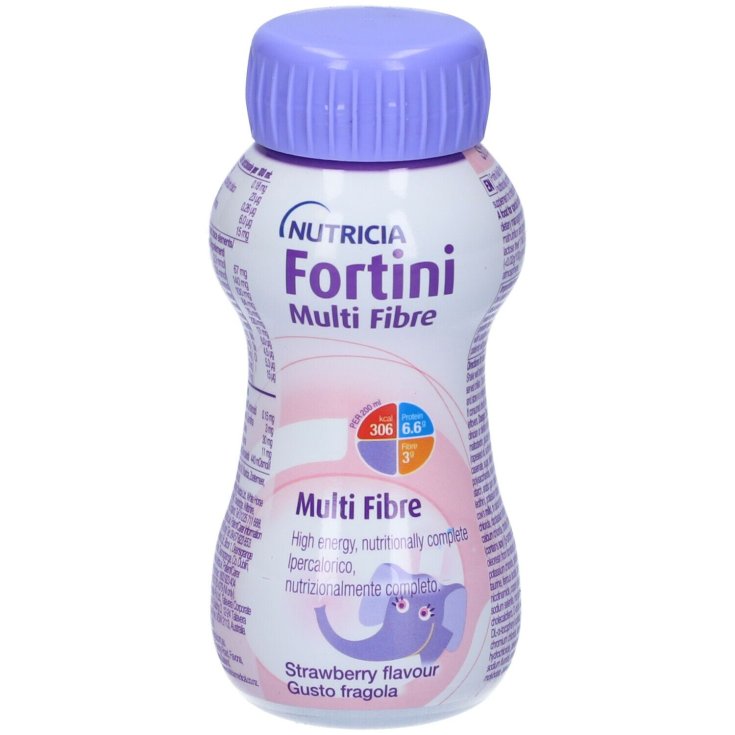 Fortini Multi Fiber Taste Strawberry Nutricia 200ml