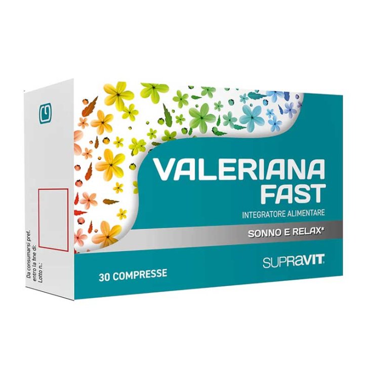 Supravit Valeriana Fast Cabassi & Giuriati 30 Tablets