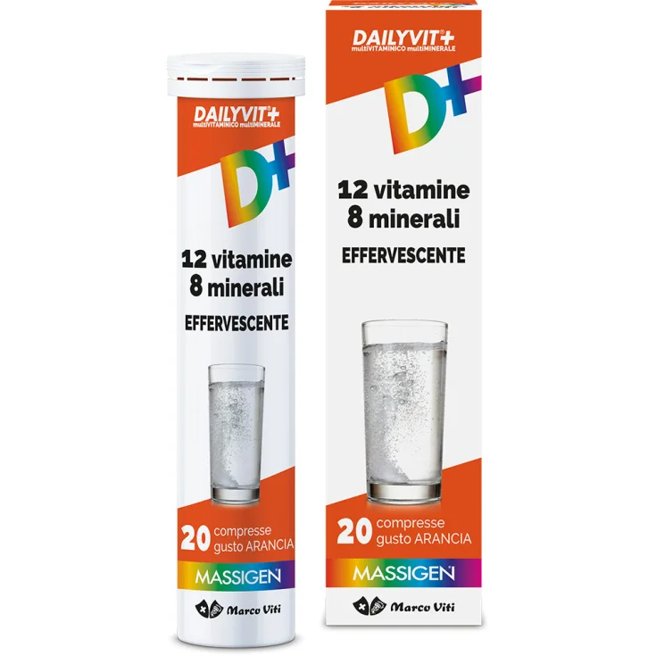 Massigen DailyVit + 12 Vitamins 8 Minerals Marco Viti 20 Tablets