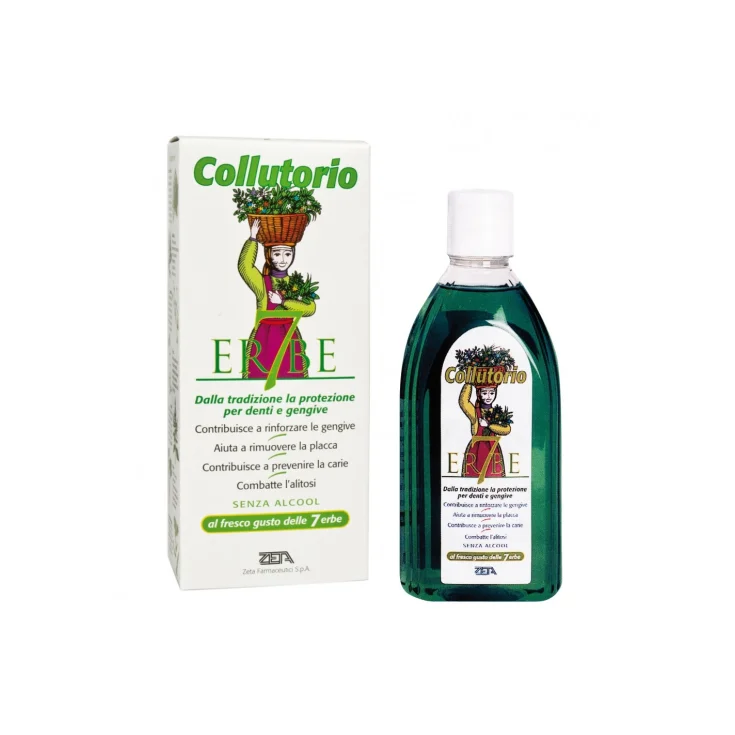 7 Herbs Mouthwash Zeta Farmaceutici 500ml