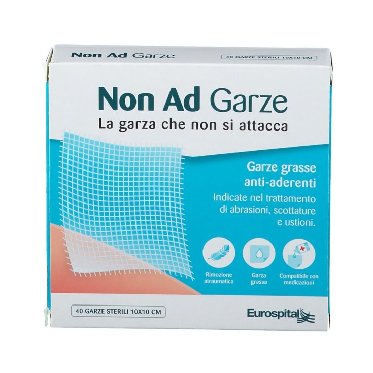 Not Ad Gauze 10x10cm Eurospital 40 Gauze