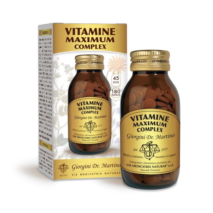 Vitamins Maximum Complex Dr. Giorgini 180 Tablets