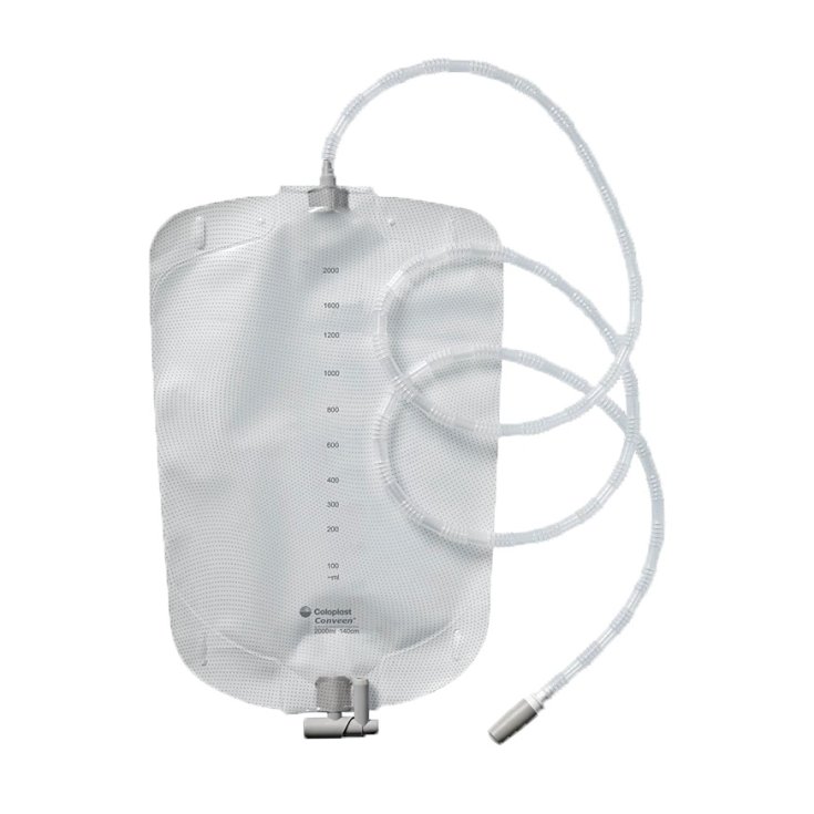 Conveen® Security + 2 Liter Bag 90cm Coloplast® tube