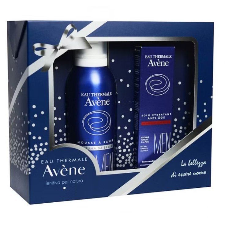 Men Shaving Foam + Avène Moisturizing Cream Set