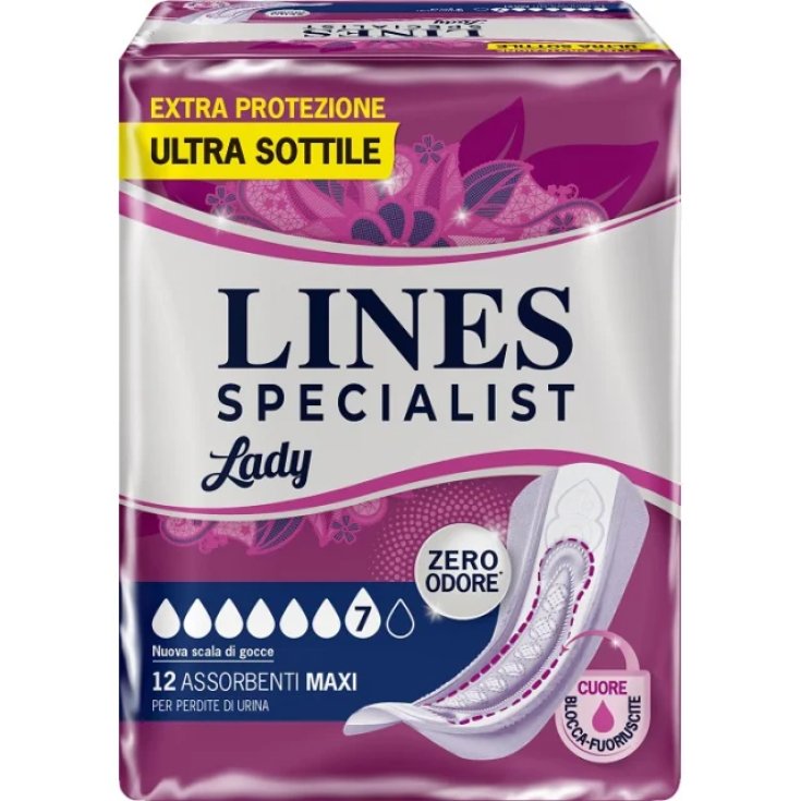 LINES SPECIALIST Lady MAXI 12 Pieces