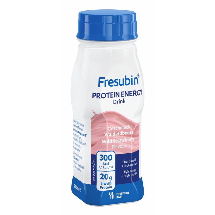 Protein Energy Drink Strawberry Fresbuin 200ml