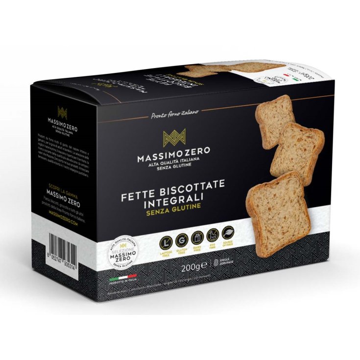 Wholemeal Rusks MASSIMO ZERO 200g