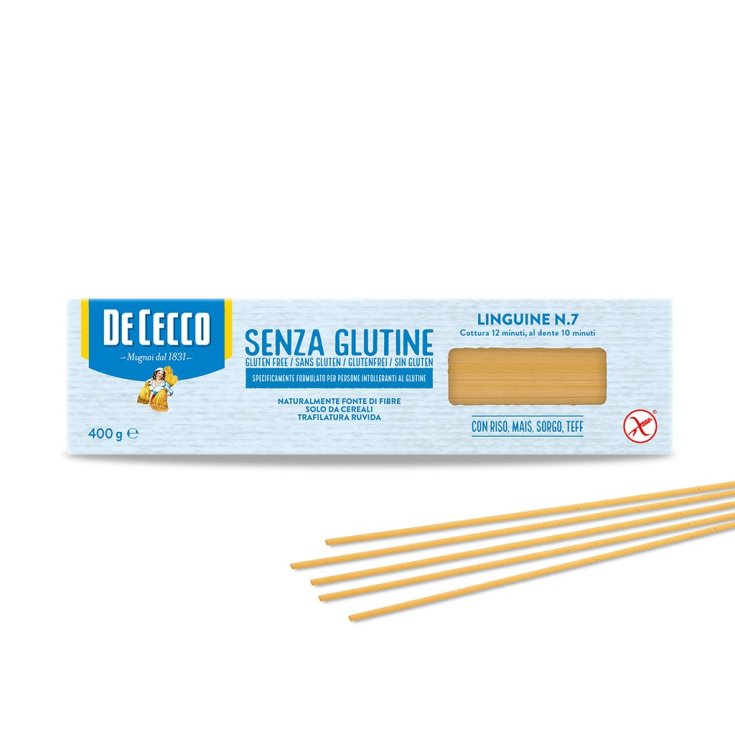 Linguine n ° 7 Gluten Free De Cecco 400g