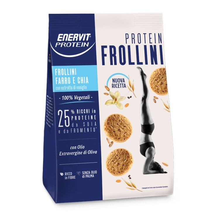 Fabulous Spelled And Chia Shortbread Enervit Protein 200g