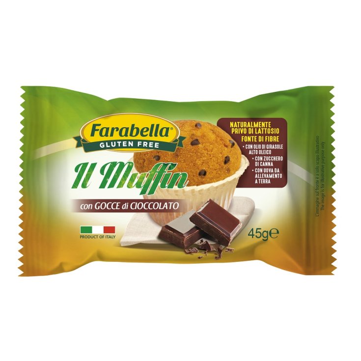 Muffin With Chocolate Drops Farabella 45g