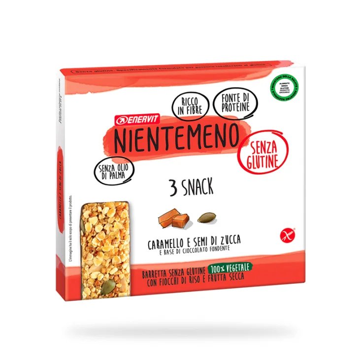 No less Caramel And Pumpkin Seeds Enervit 3 Snack