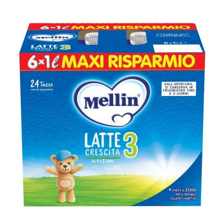 Mellin 3 Latte Crescita 1200Gr