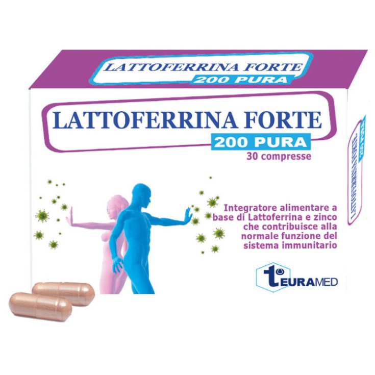 Lactoferrin Forte 200 Pura Teuramed 30 Tablets