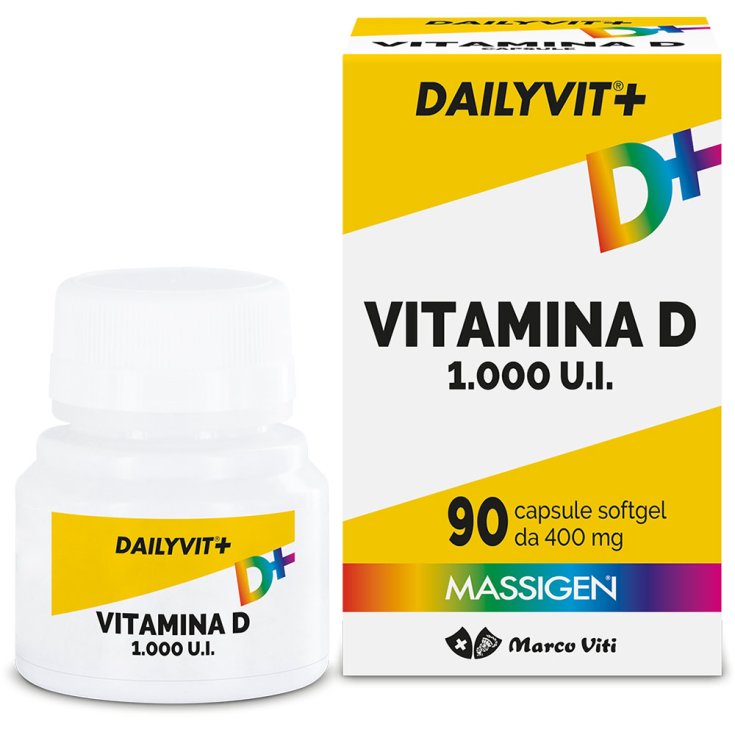 Vitamin D 1000 IU DAILYVIT + 90 Tablets