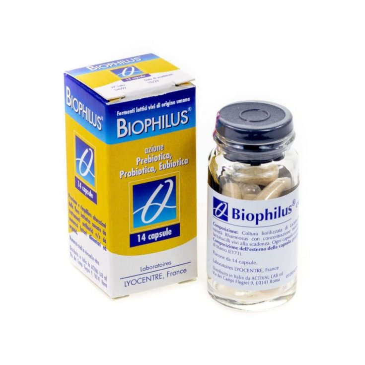 Biophilus® Lactic Ferments LYOCENTRE14 Capsules