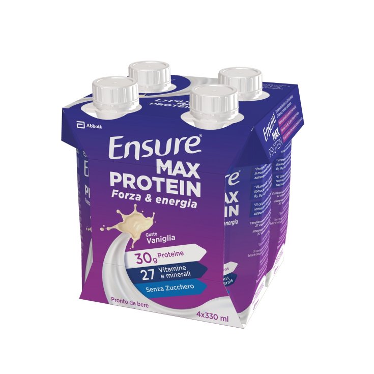 Ensure Max Protein Vanilla Abbott 4x330ml