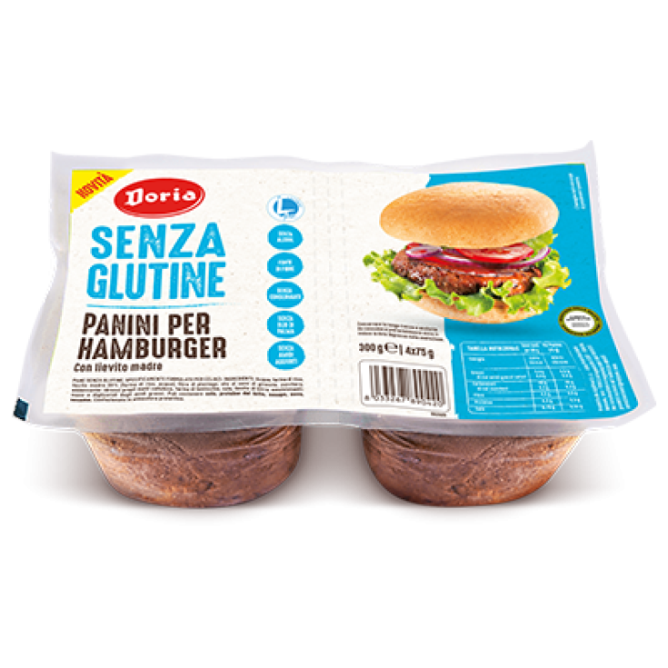 Sandwiches For Hamburger Doria 4x50g