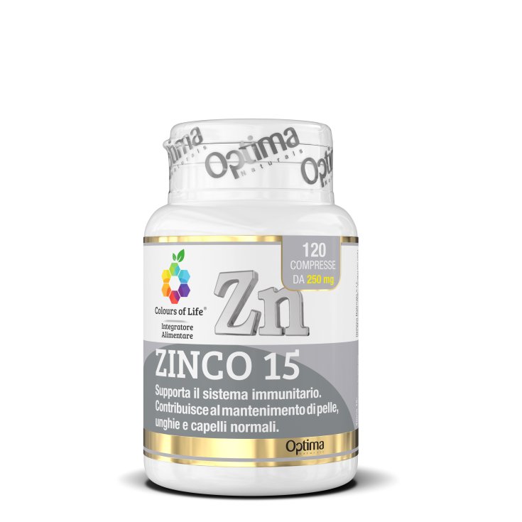 Zinc 15 Optima Naturals 120 Tablets