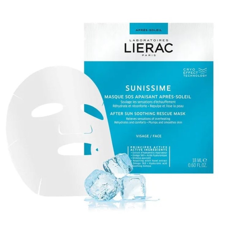 Sunissime Sos Soothing After Sun Mask Lierac 18ml