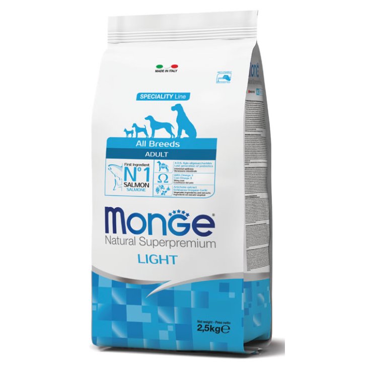 Monge All Breeds Adult Salmon And Rice 2,5Kg