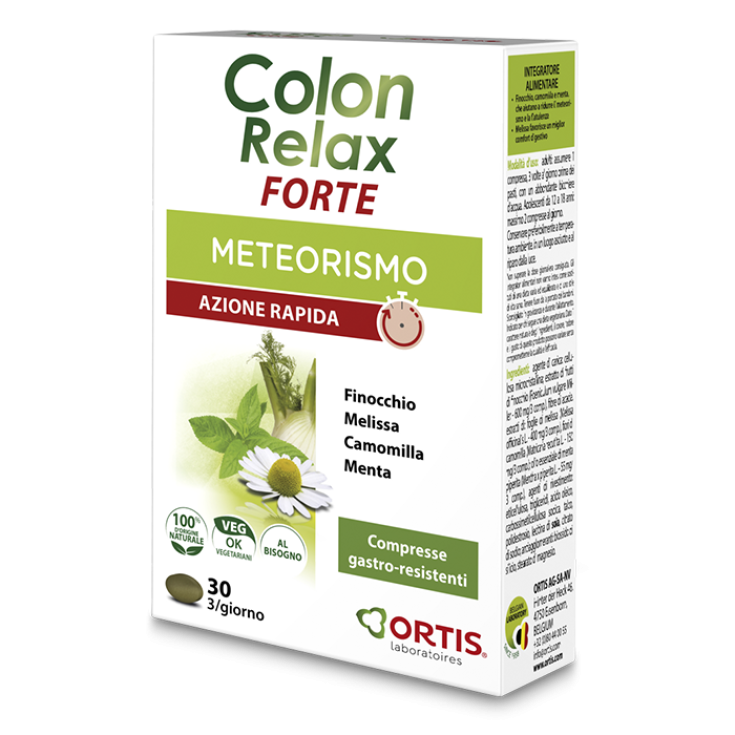 Colon Relax Forte Ortis 30 Tablets